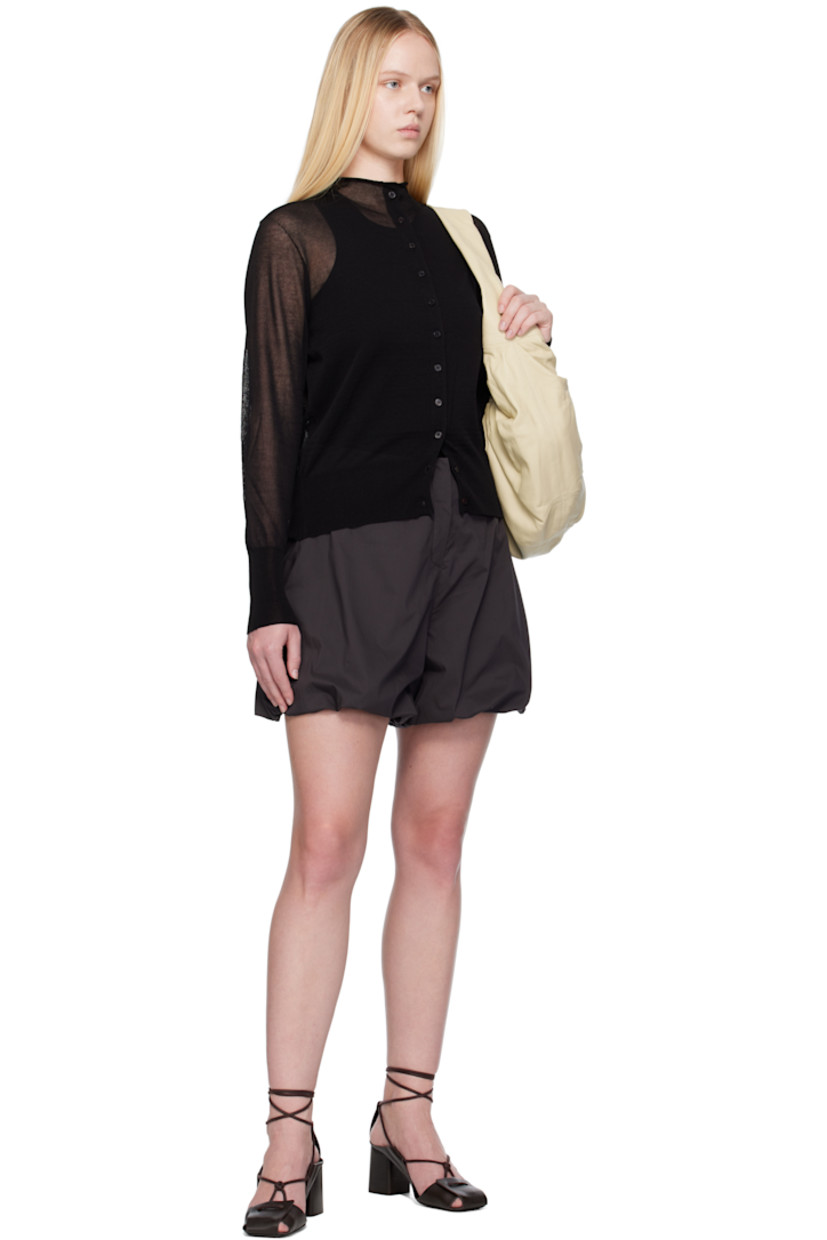 Cotton-blend poplin shorts.

· Puff construction
· Two-pocket styling
· Zip fly
· Fully lined

Supplier color: Charcoal