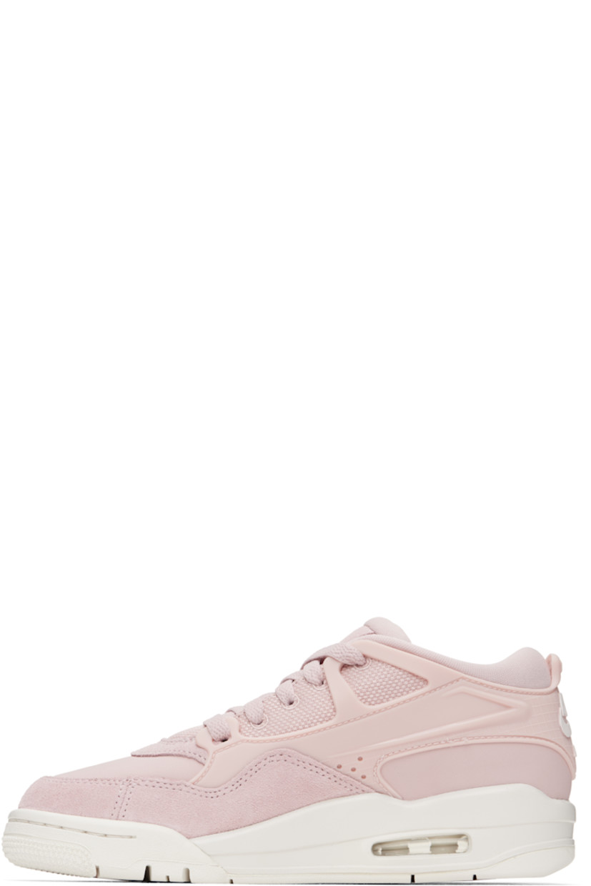 Low-top suede, buffed leather and knit sneakers in pink.

· Rubber overlay throughout
· Lace-up closure
· Logo patch at padded tongue
· Padded collar
· Logo embossed at heel counter
· Mesh lining
· Air Sole unit at foam rubber midsole
· Treaded rubber sole

Please note that this item may be shipped only within North America.

Supplier color: Pink oxford/Phantom