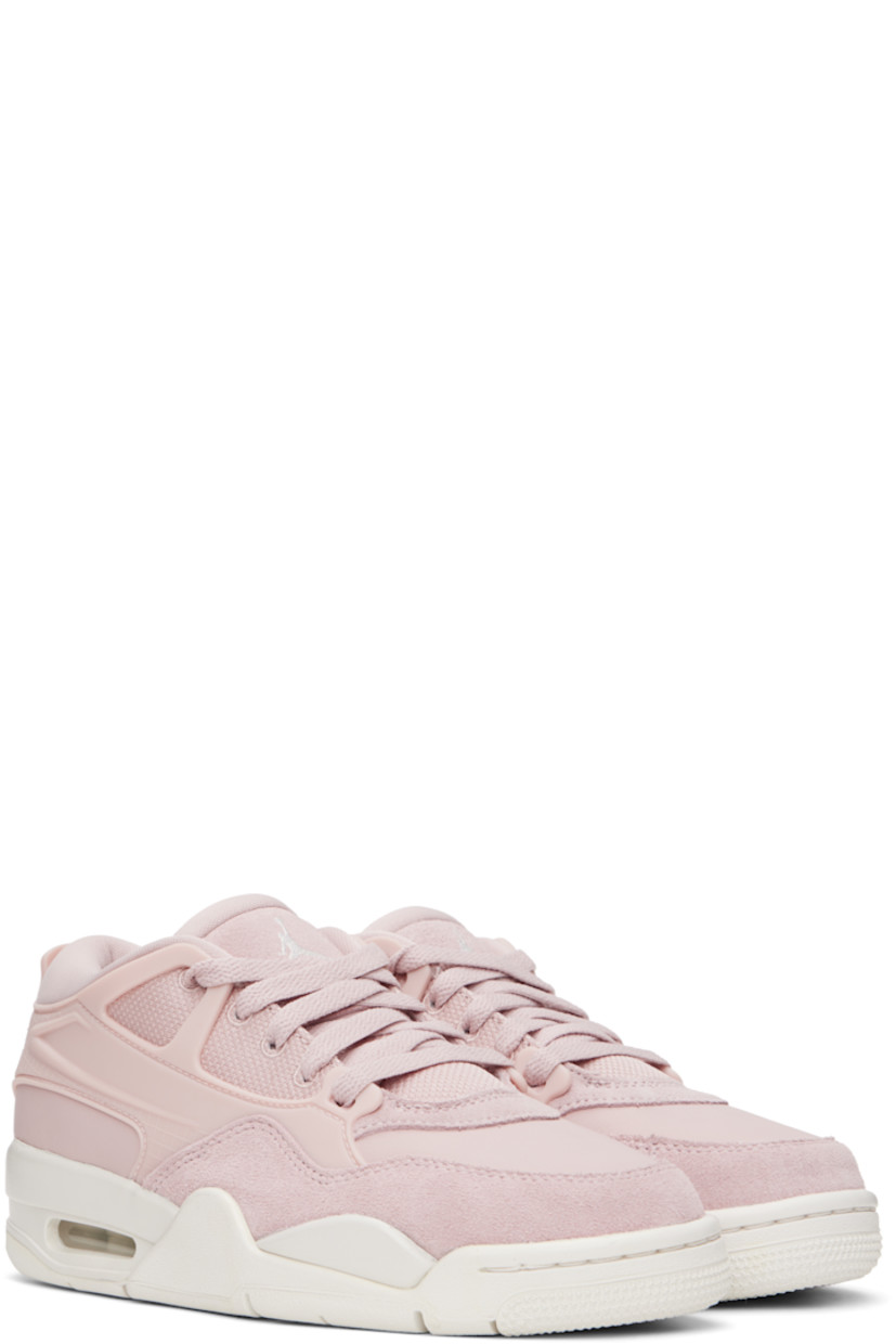 Low-top suede, buffed leather and knit sneakers in pink.

· Rubber overlay throughout
· Lace-up closure
· Logo patch at padded tongue
· Padded collar
· Logo embossed at heel counter
· Mesh lining
· Air Sole unit at foam rubber midsole
· Treaded rubber sole

Please note that this item may be shipped only within North America.

Supplier color: Pink oxford/Phantom