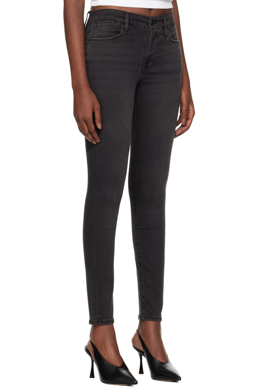 Skinny-fit stretch cotton- and modal-blend denim jeans. Fading and whiskering throughout.

· High-rise
· Belt loops
· Five-pocket styling
· Zip-fly
· Logo-engraved hardware

Supplier color: Kerry