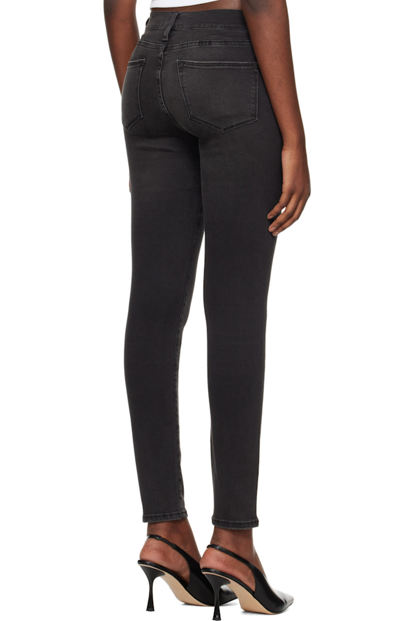 Skinny-fit stretch cotton- and modal-blend denim jeans. Fading and whiskering throughout.

· High-rise
· Belt loops
· Five-pocket styling
· Zip-fly
· Logo-engraved hardware

Supplier color: Kerry