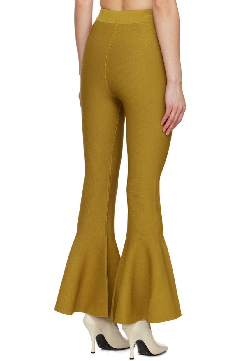Milano stitch-knit viscose-blend lounge pants. 

· Flared leg 
· Elasticized waistband

Supplier color: Havana