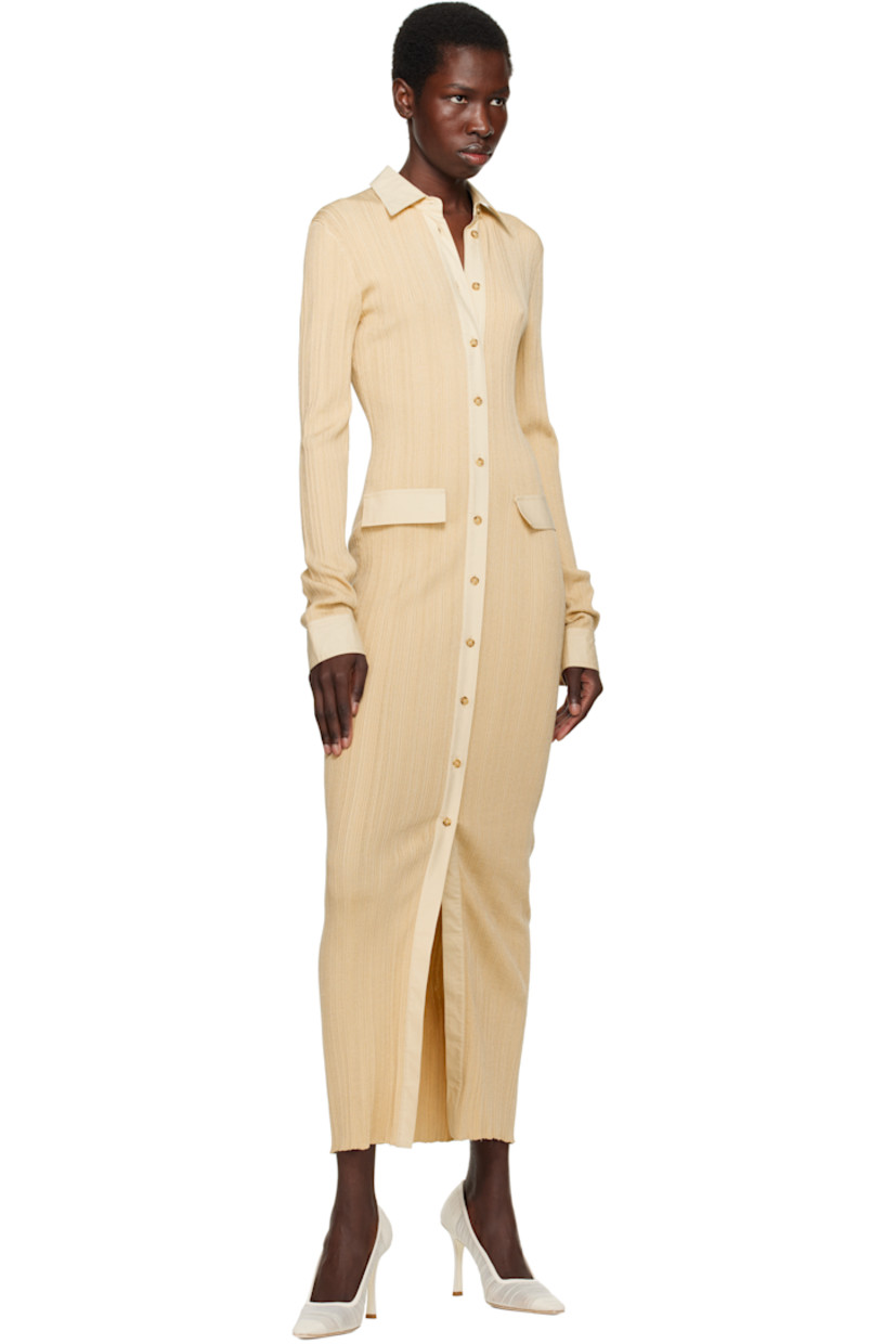 Semi-sheer ruched tulle heels in white. 

· Pointed square toe
· Nappa leather trim at collar
· Partial suede lining
· Covered stiletto heel with rubber injection
· Leather sole
· Heel: H4"

Supplier color: Ivory/Ivory
