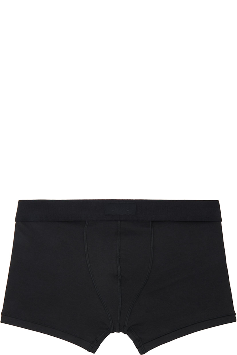 Pack of three stretch cotton- and modal-blend jersey boxer briefs.

· Logo patch at elasticized waistband
· Partially lined

Supplier color: Onyx