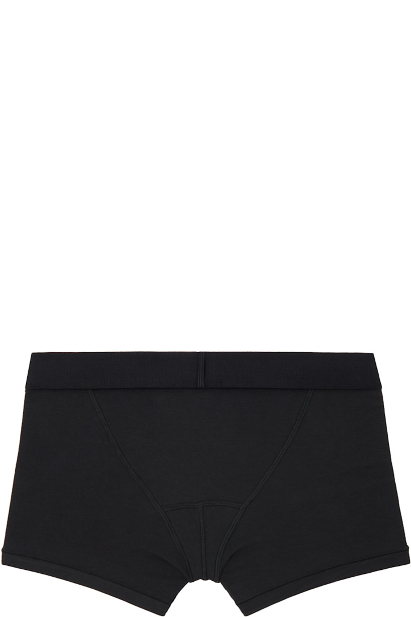 Pack of three stretch cotton- and modal-blend jersey boxer briefs.

· Logo patch at elasticized waistband
· Partially lined

Supplier color: Onyx