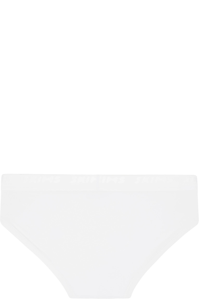 Pack of three stretch modal jersey briefs.

· Logo-woven elasticized waistband
· Partially lined

Supplier color: Chalk