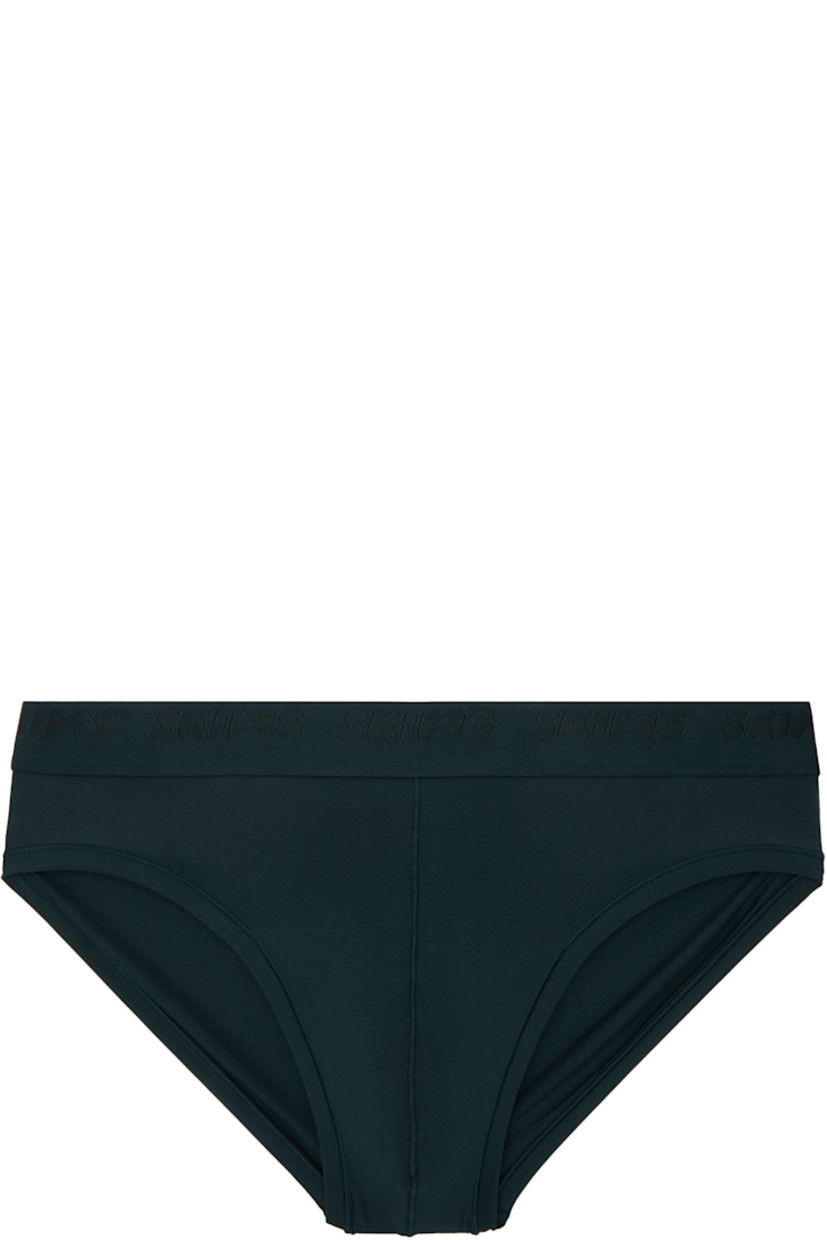 Pack of three assorted stretch modal jersey briefs.

· Logo-woven elasticized waistband
· Partially lined

Supplier color: Cypress multi