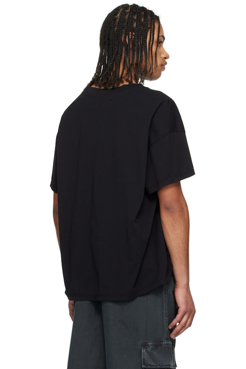 Pack of three cotton jersey T-shirts. 

· Rib-knit crewneck
· Dropped shoulders

Supplier color: Black