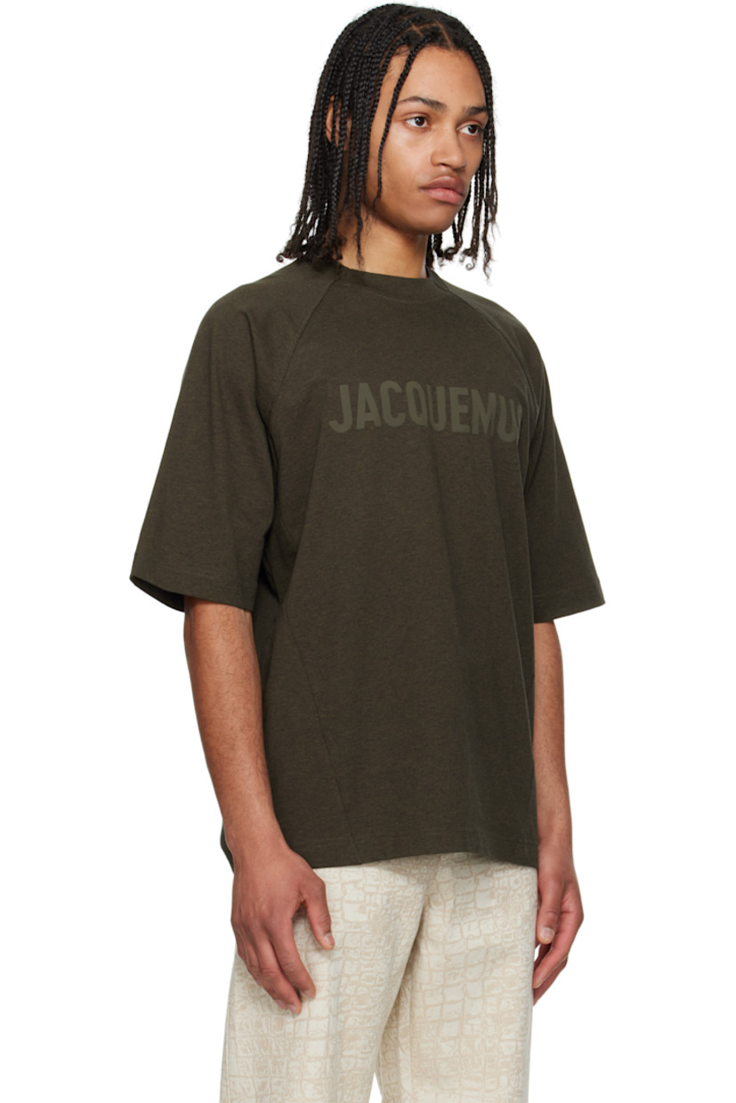 Lightweight cotton jersey T-shirt.

· Rib-knit crewneck
· Logo bonded at front
· Twisted side seams
· Raglan sleeves

Part of the La Croisière collection.

Supplier color: Multi-brown