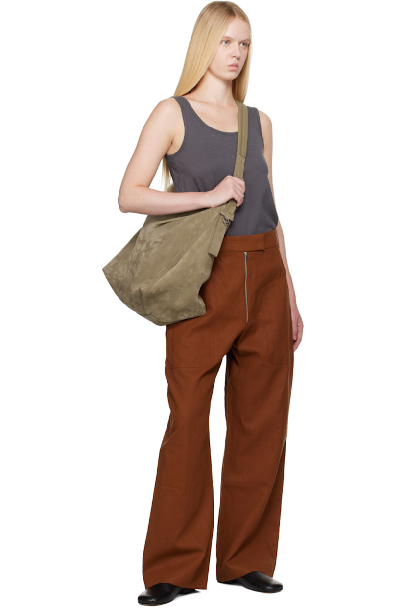 Slub organic cotton jersey tank top. Scoop neck.

Supplier color: Thunder