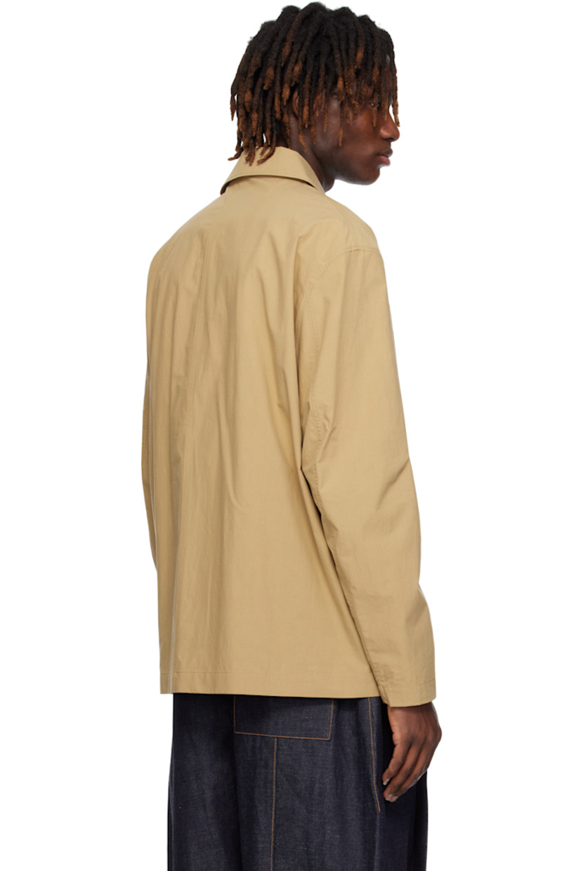Cotton gabardine blazer.

· Notched lapel
· Button closure
· Patch pockets

Supplier color: Sand