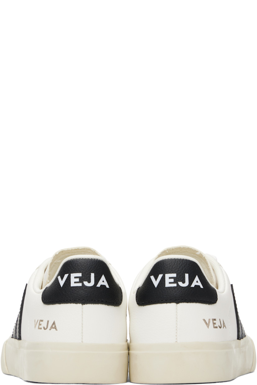Low-top grained ChromeFree leather sneakers in white.

· Lace-up closure
· Logo embossed at padded tongue
· Padded collar
· Rubberized logo appliqué at sides
· Logo stamp at outer side
· Logo printed at heel tab
· Recycled polyester jersey lining
· Treaded rubber sole

Supplier color: Black/White