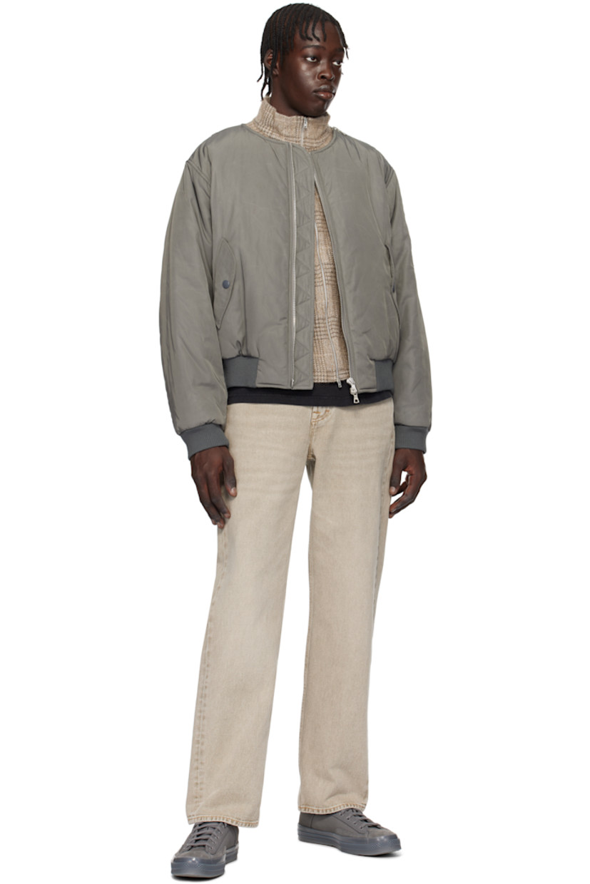 Low-top paneled suede and nubuck sneakers in gray.

· Lace-up closure
· Logo patch at padded tongue
· Padded collar
· Logo embossed at outer side
· Rubberized logo patch at heel
· Padded CX foam footbed
· Mesh lining
· Semi-transparent rubber midsole
· Treaded rubber sole

Supplier color: Sharkskin/Sharkskin/Sharkskin