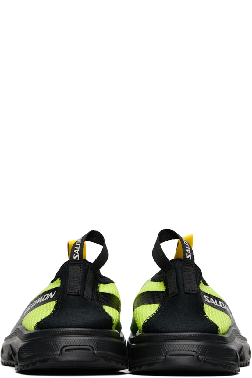 Low-top lightweight mesh slip-on sneakers in green-to-yellow gradient.

· Reflective logo bonded at toe
· Logo-embroidered pull-loop at vamp
· Elasticized collar
· Bonded trim at sides
· Logo printed at outer side
· Logo-bonded pull-loop at heel
· Treaded All Terrain Contagrip® rubber sole

Supplier color: Eden/Sharp green/Black