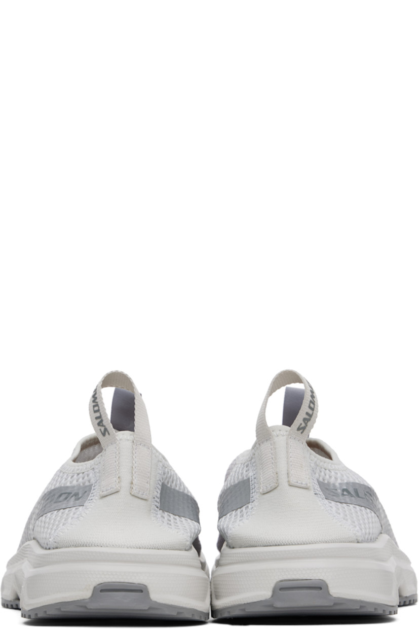 Low-top lightweight mesh sneakers in gray and silver tone.

· Gradient pattern throughout
· Reflective logo bonded at vamp
· Logo-woven pull-loop at vamp
· Elasticized collar
· Pull-loop with reflective logo at heel
· Foam rubber midsole
· Treaded Contagrip® rubber sole

Supplier color: Glacier gray/Sharkskin/Silver metallic x