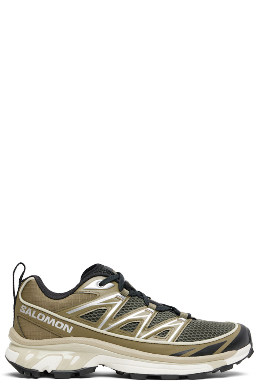 Low-top mesh and ripstop sneakers.

· Piping throughout
· Logo embossed at toe
· Lace-up closure
· Logo patch at vamp and tongue
· Padded collar
· Reflective pull-loop at heel tab
 · sensiFIT™ panel at sides
· Text printed at inner side
· Logo embossed at outer side
· Molded OrthoLite® insole
· EndoFit™ mesh lining
· Agile Chassis™ System at EnergyCell midsole
· Treaded Mud Contagrip® rubber sole

Supplier color: Martini Olive/Olive Night/Ftw Silver