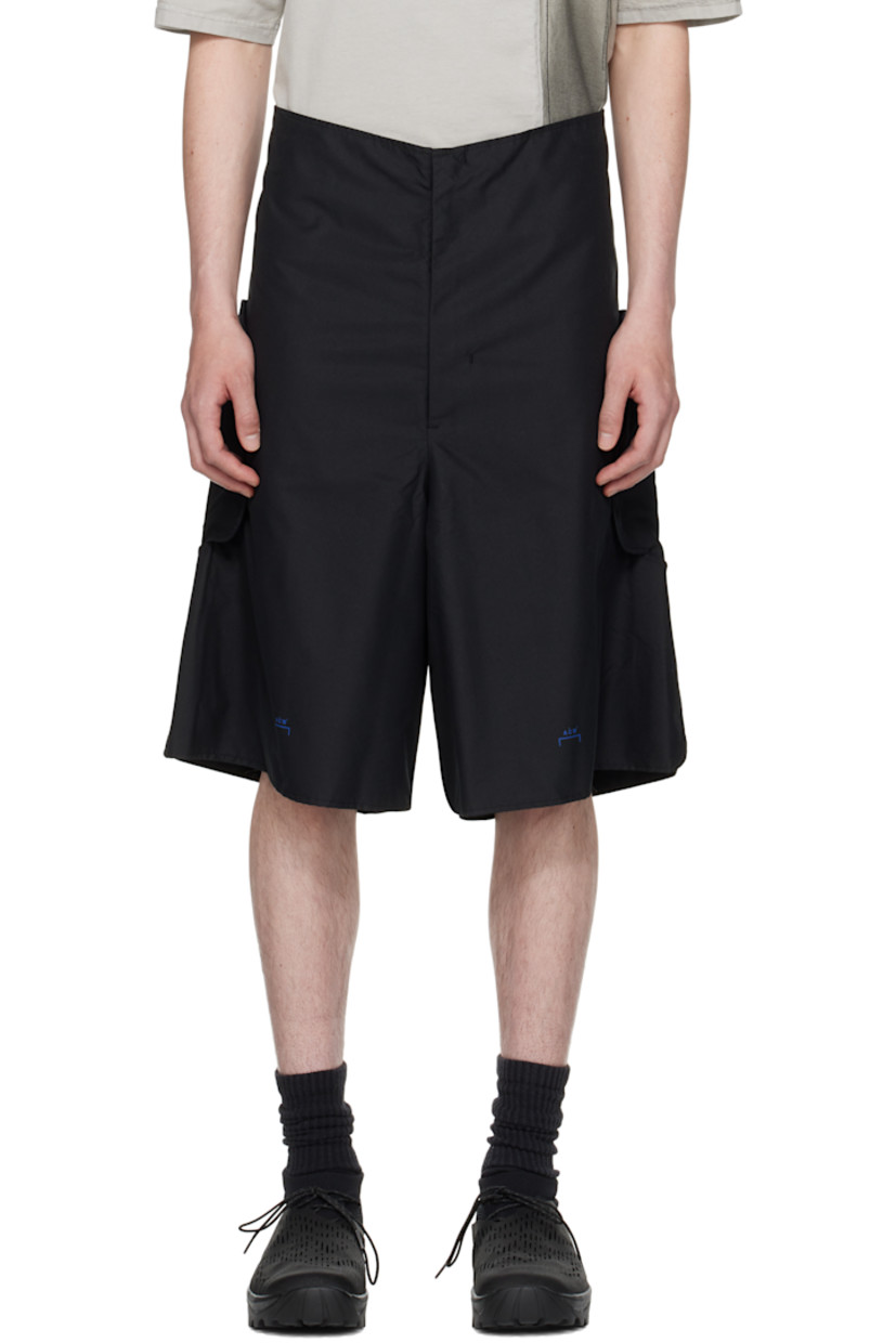 Loose-fit brushed polyester twill tearaway shorts.

· Zip fly
· Logos printed at front 
· Press-stud fastening at inseams and outseams

Supplier color: Onyx