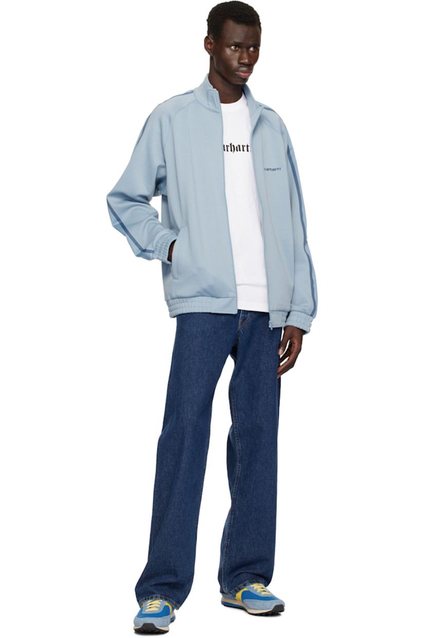 Low-top mesh and suede sneakers in blue and yellow.

· Lace-up closure
· Logo patch at padded tongue
· Padded collar
· Logo appliqué at sides
· EVA foam rubber midsole
· Treaded rubber sole

Supplier color: Blue/Mustard