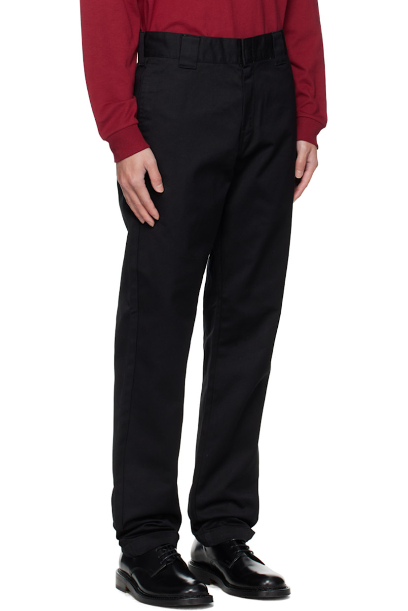 8.8 oz cotton-blend Denison twill trousers.

· Tapered 
· Mid-rise
· Belt loops
· Five-pocket styling
· Zip fly
· Logo patch at back pocket

Supplier color: Black
