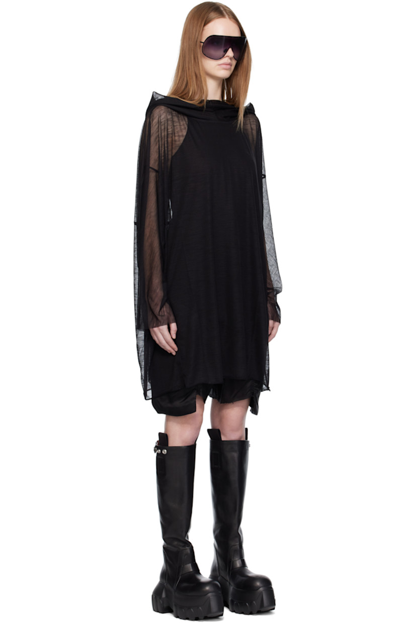 Wool- and recycled polyester-blend jersey hoodie.

· Lightweight and sheer
· RWS- and GRS-certified
· Cowl neck
· Dropped shoulders
· Raw edge at cuffs
· Central seam at back

Supplier color: Dust