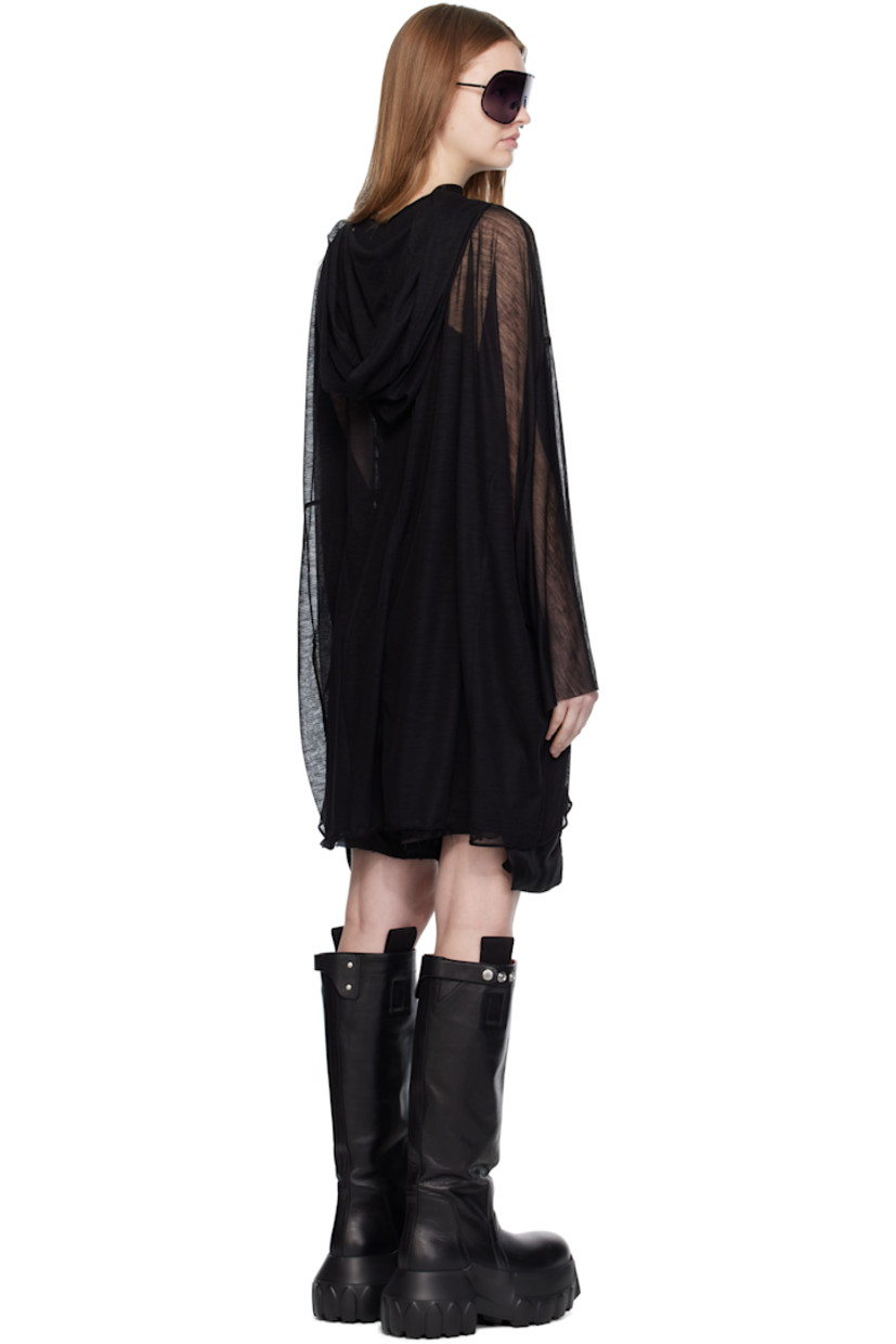 Wool- and recycled polyester-blend jersey hoodie.

· Lightweight and sheer
· RWS- and GRS-certified
· Cowl neck
· Dropped shoulders
· Raw edge at cuffs
· Central seam at back

Supplier color: Dust