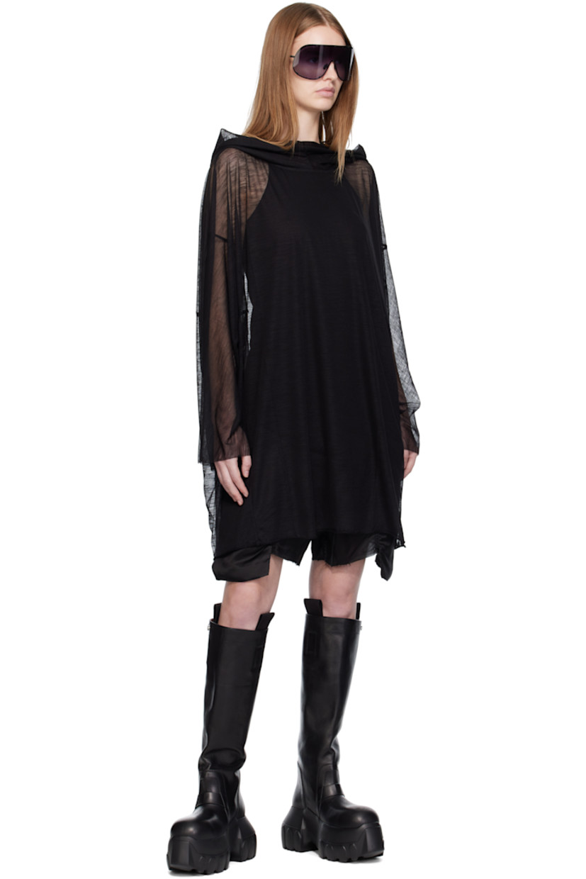 Wool- and recycled polyester-blend jersey hoodie.

· Lightweight and sheer
· RWS- and GRS-certified
· Cowl neck
· Dropped shoulders
· Raw edge at cuffs
· Central seam at back

Supplier color: Dust