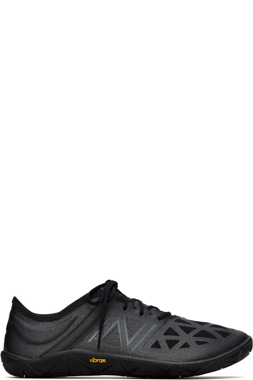 Low-top mesh and buffed faux-leather sneakers in black.

· Bonded trim throughout
· Offset lace-up closure
· Logo patch at tongue
· Logo printed at outer side and heel tab
· Treaded Vibram® rubber sole

Part of the Junya Watanabe x New Balance collaboration.

Supplier color: Black