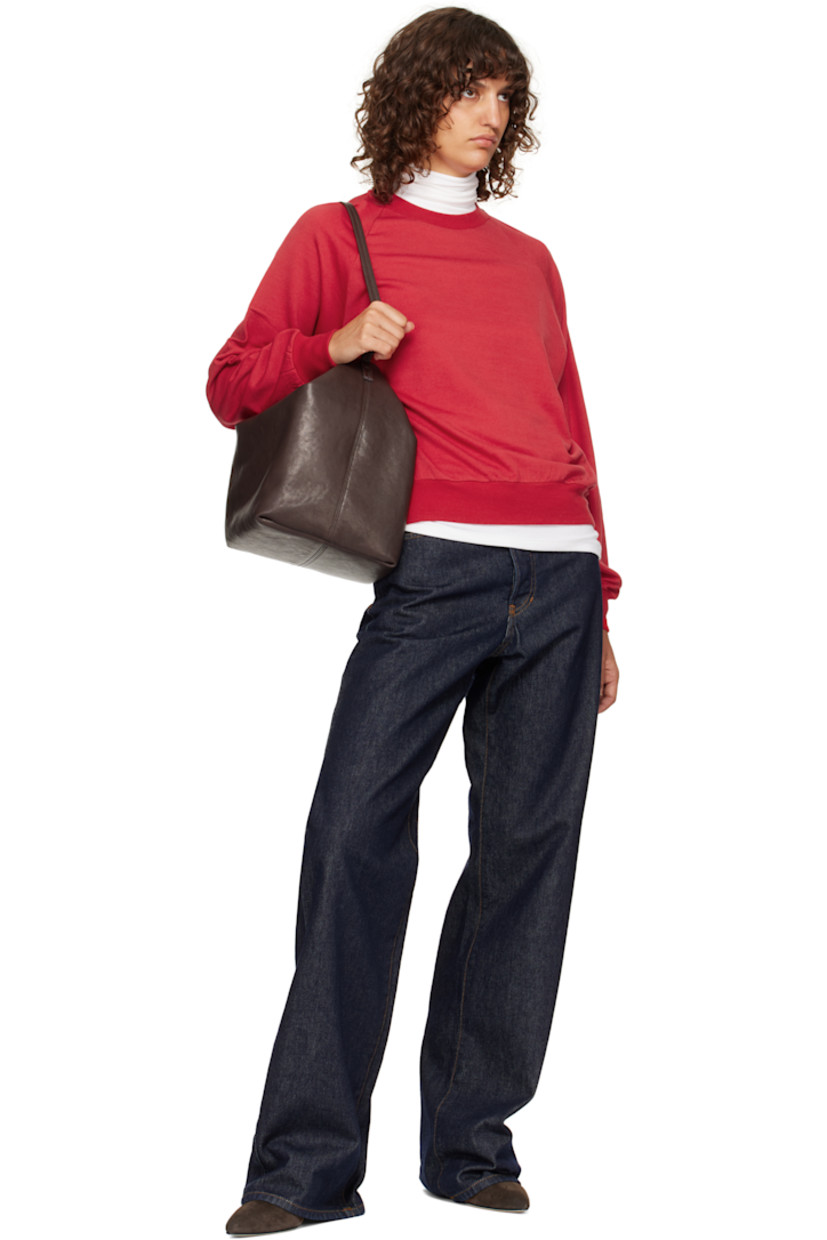 Crinkled lambskin shoulder bag.

· Fixed shoulder strap
· Press-release fastening at top
· Magnetic closure
· Microfiber lining
· Logo-engraved silver-tone hardware
· H12" x W10.5" x D9"

Supplier color: Ristretto