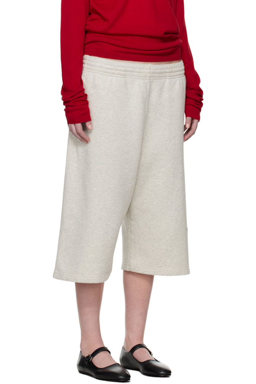 Cotton French terry shorts.

· Elasticized waistband
· Three-pocket styling
· Logo printed at outseam

Supplier color: Light Heather Grey