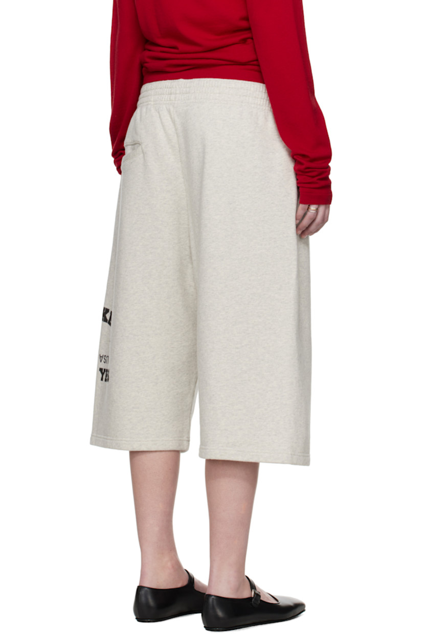 Cotton French terry shorts.

· Elasticized waistband
· Three-pocket styling
· Logo printed at outseam

Supplier color: Light Heather Grey