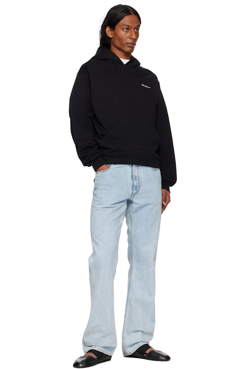 Organic cotton-blend fleece hoodie.

· Logo printed at chest and back
· Rib-knit hem and cuffs
· Dropped shoulders
· Graphic and text printed at back

Part of the Disney capsule.

Supplier color: Black