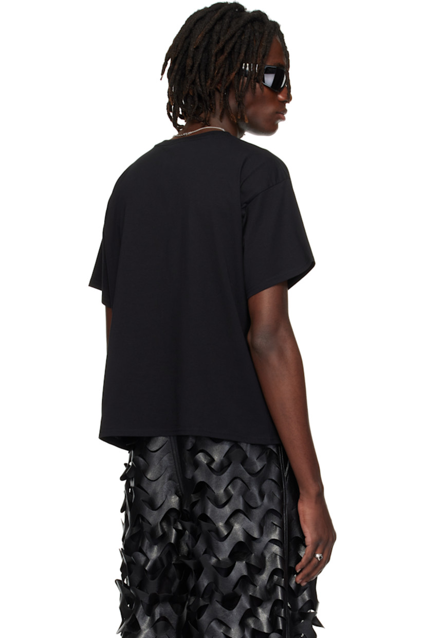 Cotton jersey T-shirt.

· Rib-knit crewneck
· Graphic printed at chest

Supplier color: Black/Green/Ghost Riders