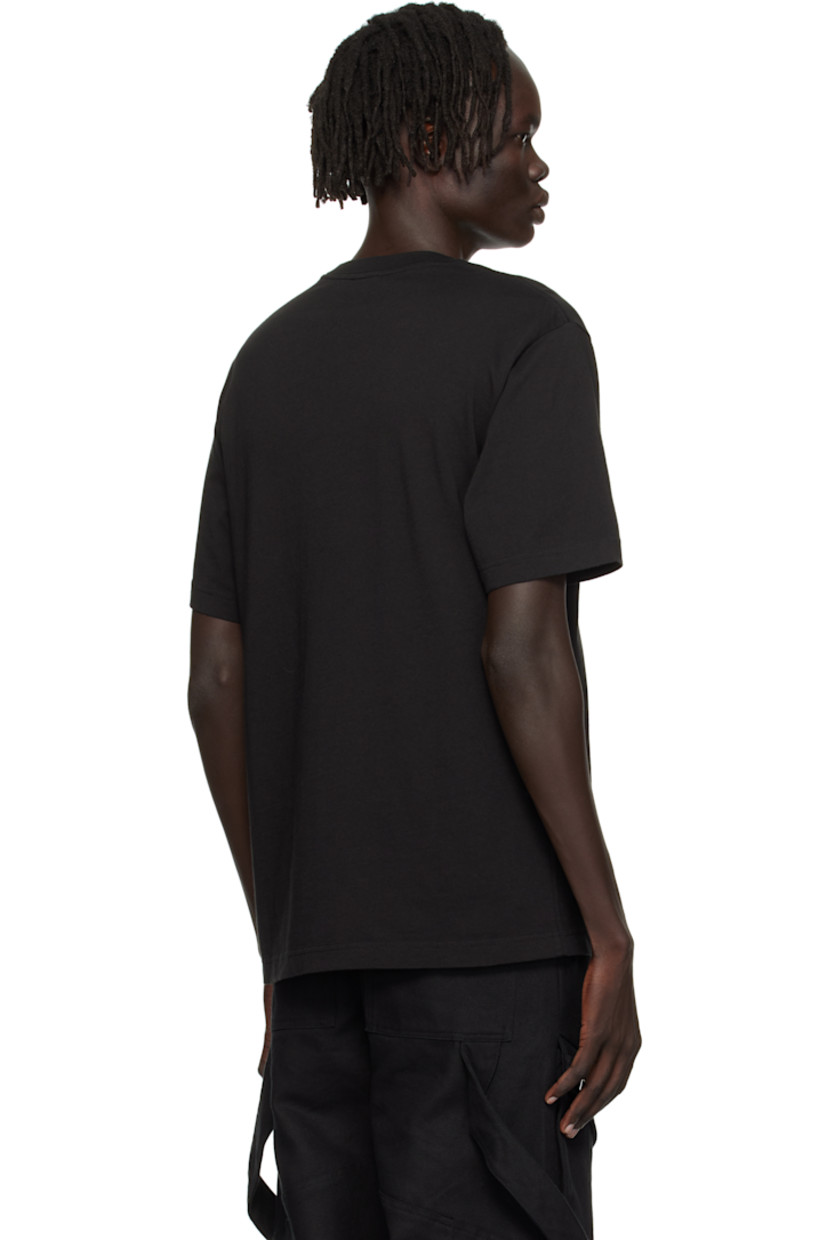 GOTS-certified organic cotton jersey T-shirt.

· Rib-knit crewneck
· Logo printed at chest

Supplier color: Black