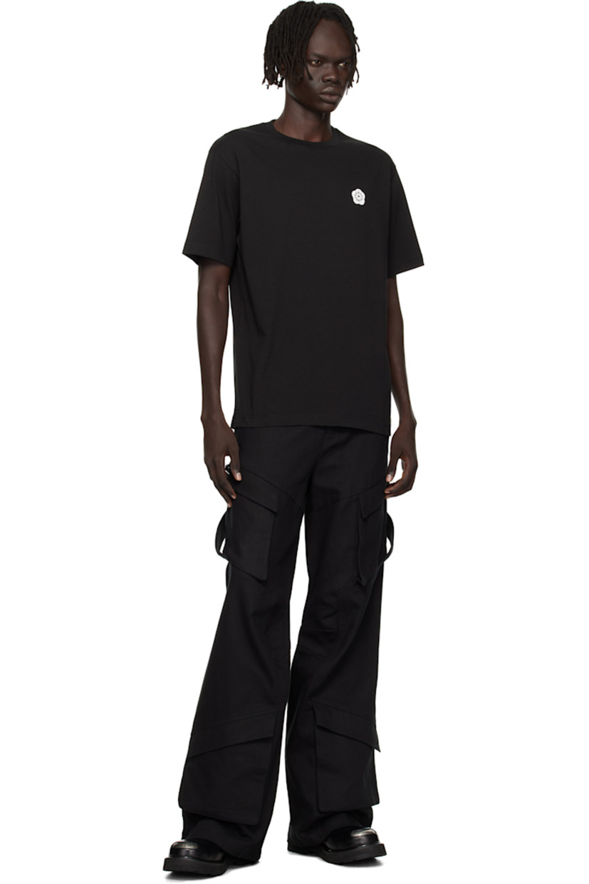 GOTS-certified organic cotton jersey T-shirt.

· Rib-knit crewneck
· Logo printed at chest

Supplier color: Black