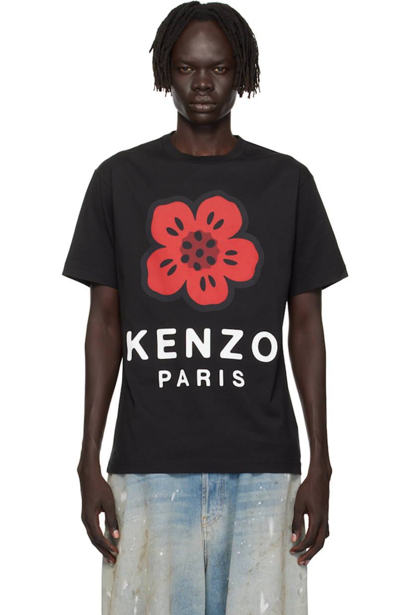 Organic cotton jersey T-shirt.

· GOTS-certified
· Rib-knit crewneck
· Graphic and logo printed at front

Supplier color: Black