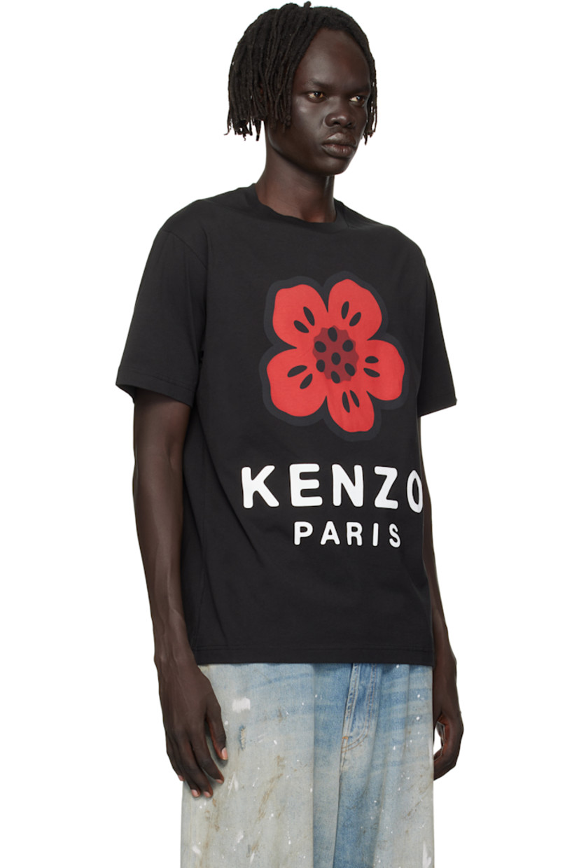 Organic cotton jersey T-shirt.

· GOTS-certified
· Rib-knit crewneck
· Graphic and logo printed at front

Supplier color: Black