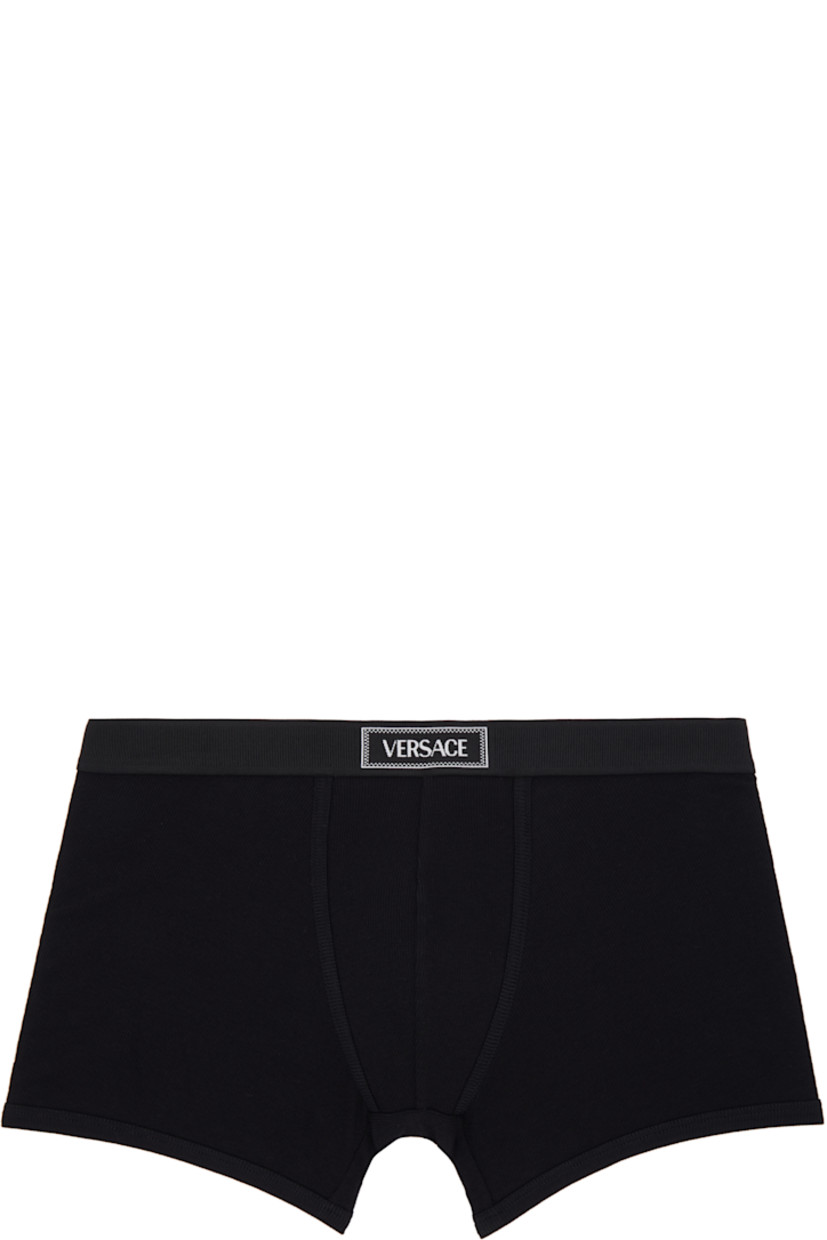 Stretch GOTS-certified organic cotton jersey boxer briefs. Logo patch at elasticized waistband.

Supplier color: Black