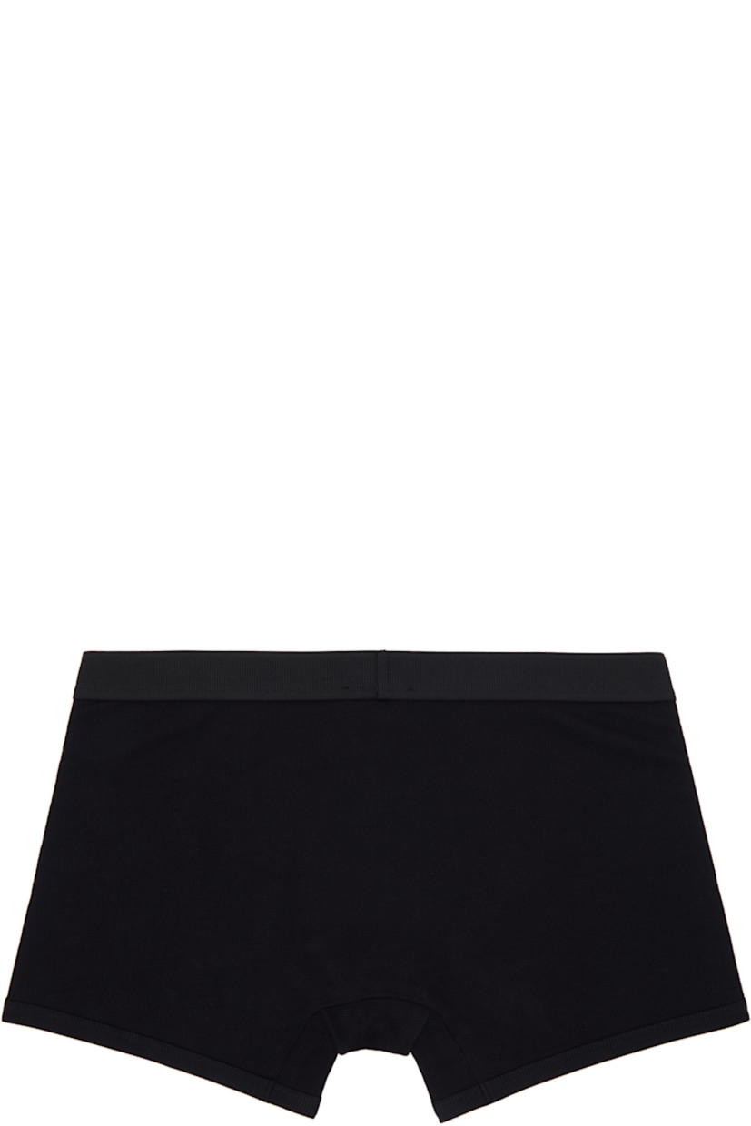Stretch GOTS-certified organic cotton jersey boxer briefs. Logo patch at elasticized waistband.

Supplier color: Black
