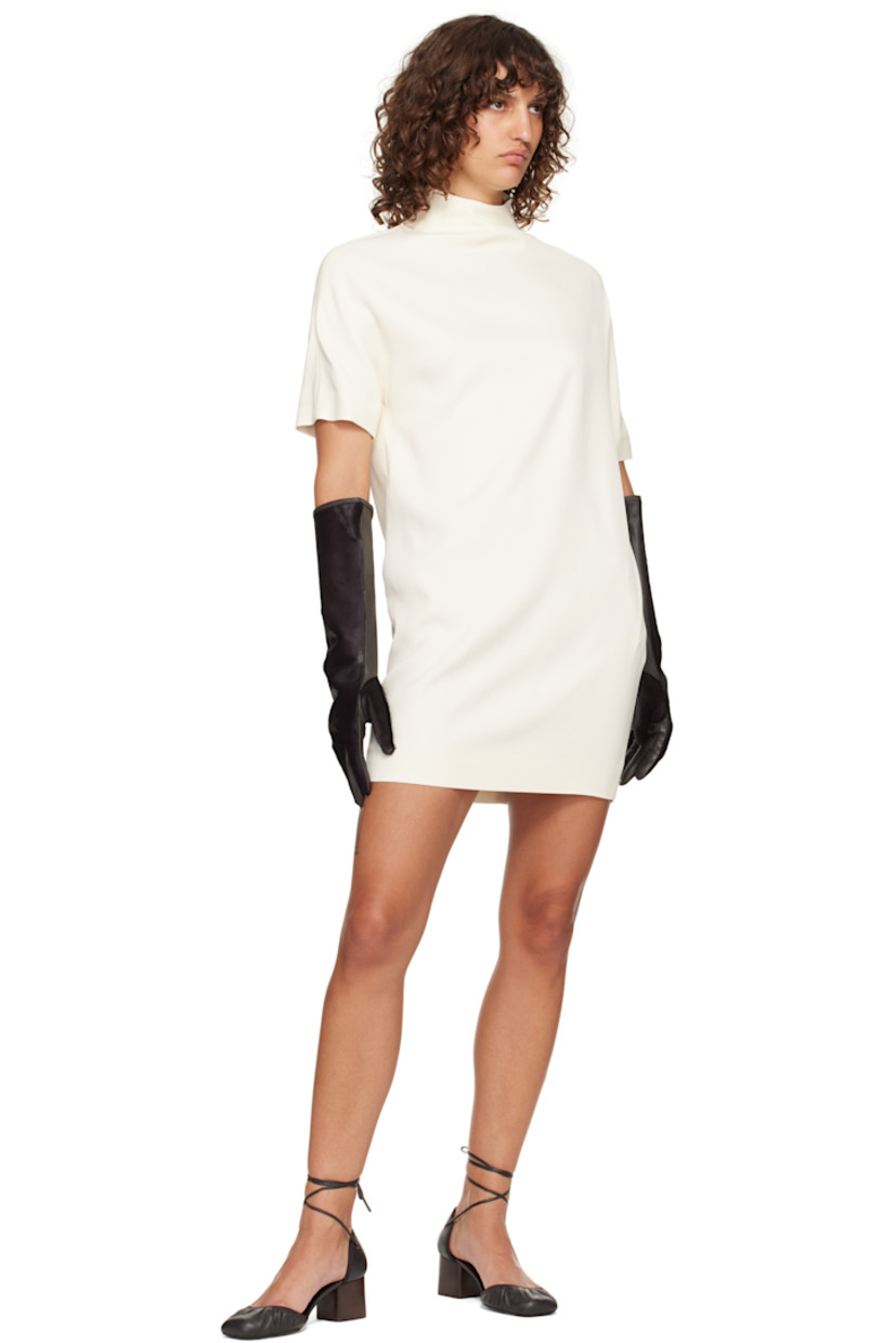 LWG-certified calf-hair and buffed nappa calfskin gloves.

Supplier color: Coffee