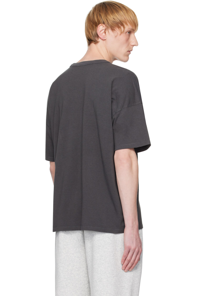 Oversized stretch cotton- and rayon-blend jersey T-shirt.

· Rib-knit crewneck
· Dropped shoulders

Supplier color: Ash
