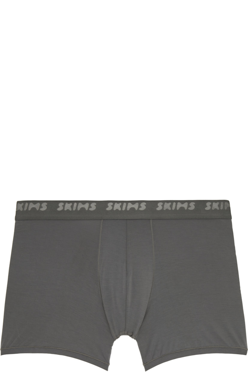 Pack of three assorted stretch modal-blend jersey boxer briefs.

· Lightweight
· Logo-woven elasticized waistband
· Partially lined

Supplier color: Desert multi