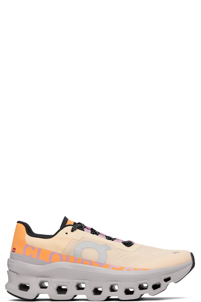 Low-top and lightweight recycled mesh sneakers in multicolor.

· Reflective logos bonded throughout
· Lace-up closure
· Padded collar
· Logo and text printed at outer side
· Logo flag at outer side
· Text embossed at heel counter
· Jersey lining
· CloudTec® Helion™ foam rubber midsole
· Treaded Speedboard™ rubber sole

Supplier color: Blonde/Fade