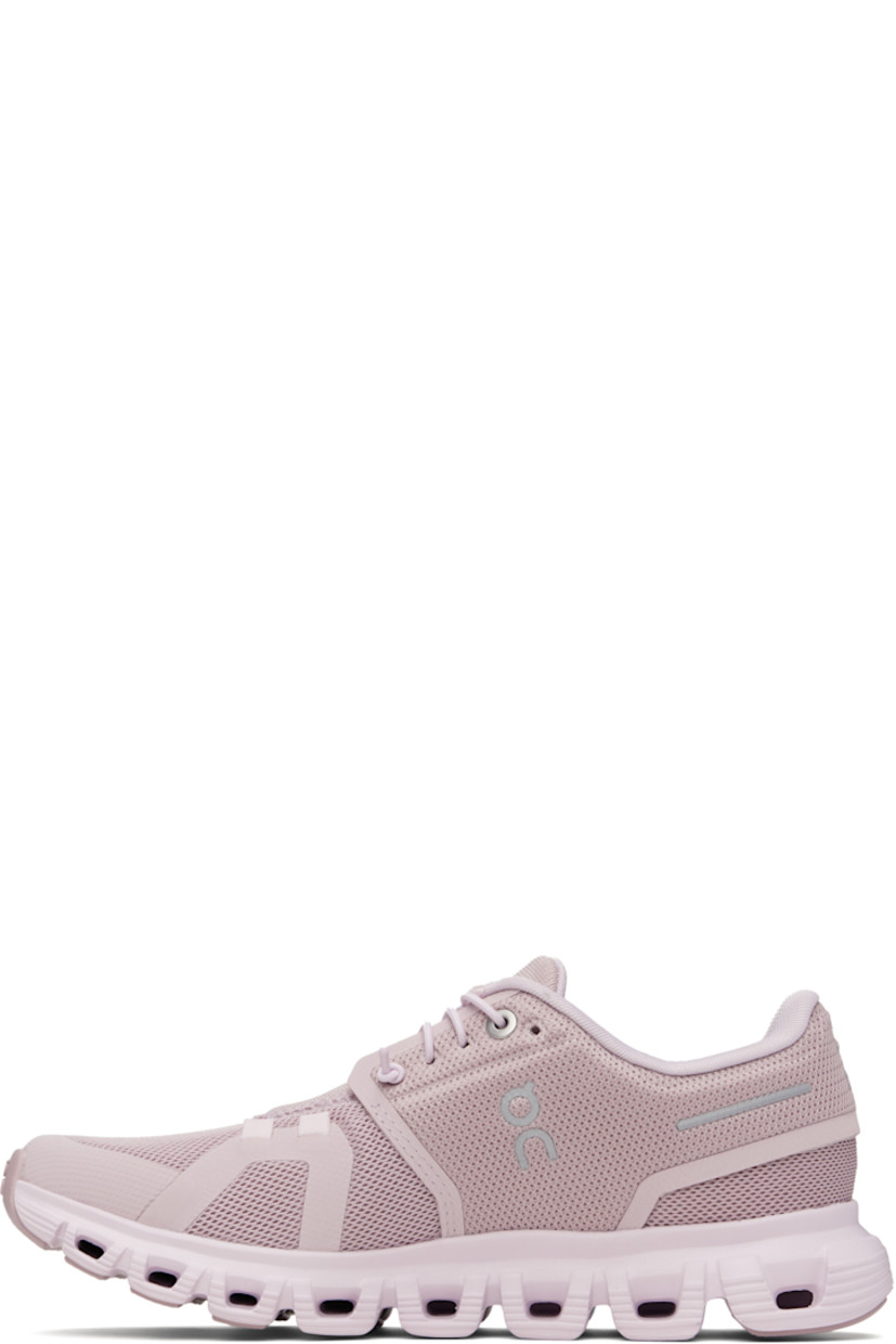 Low-top mesh sneakers in pink.

· Reflective and bonded trim throughout
· Elasticized lace-up closure
· Logo printed at padded tongue
· Padded collar
· Logo bonded at sides and heel
· Jersey lining
· Zero-Gravity CloudTec® foam rubber midsole
· Speedboard® at treaded rubber sole

Supplier color: Mauve/Orchid