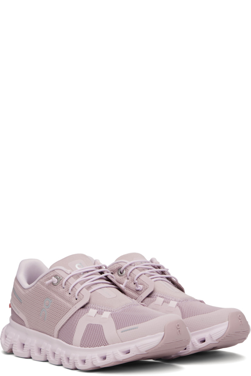 Low-top mesh sneakers in pink.

· Reflective and bonded trim throughout
· Elasticized lace-up closure
· Logo printed at padded tongue
· Padded collar
· Logo bonded at sides and heel
· Jersey lining
· Zero-Gravity CloudTec® foam rubber midsole
· Speedboard® at treaded rubber sole

Supplier color: Mauve/Orchid