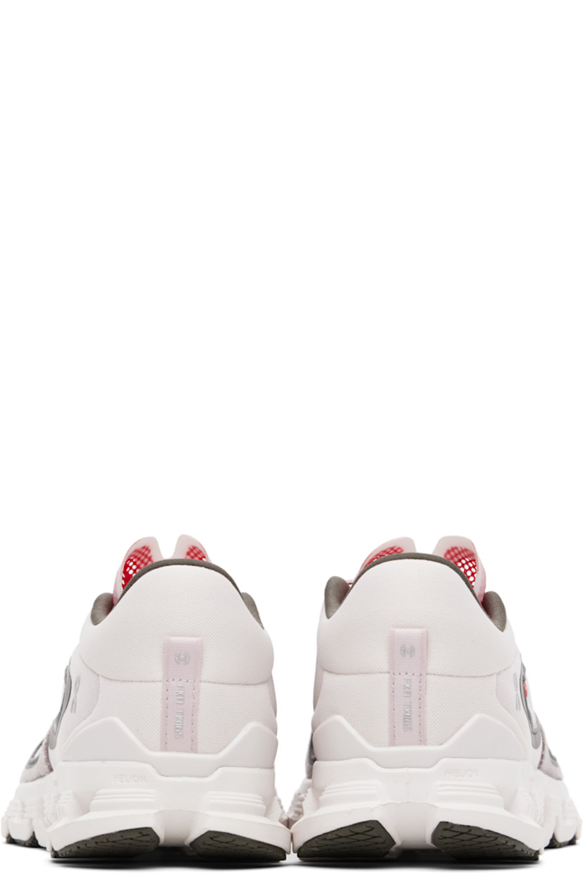 Low-top paneled mesh and suede sneakers.

· Bonded trim throughout 
· Lace-up closure
· Logo embossed at mesh tongue
· Padded collar
· Reflective logo bonded at outer side and heel 
· Pull-loop at heel counter
· Jersey lining
· CloudTec® Helion™ foam rubber midsole
· Speedboard™ at treaded rubber sole

Part of the On x FKA twigs collaboration.

Supplier color: Lily