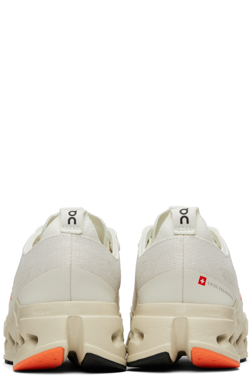 Low-top mesh sneakers.

· Logo bonded throughout
· Lace-up closure
· Pull-loop at padded tongue and heel collar
· Padded collar
· CloudTec Phase® Helion™ foam rubber midsole
· Treaded rubber sole

Supplier color: Ivory/Salmon
