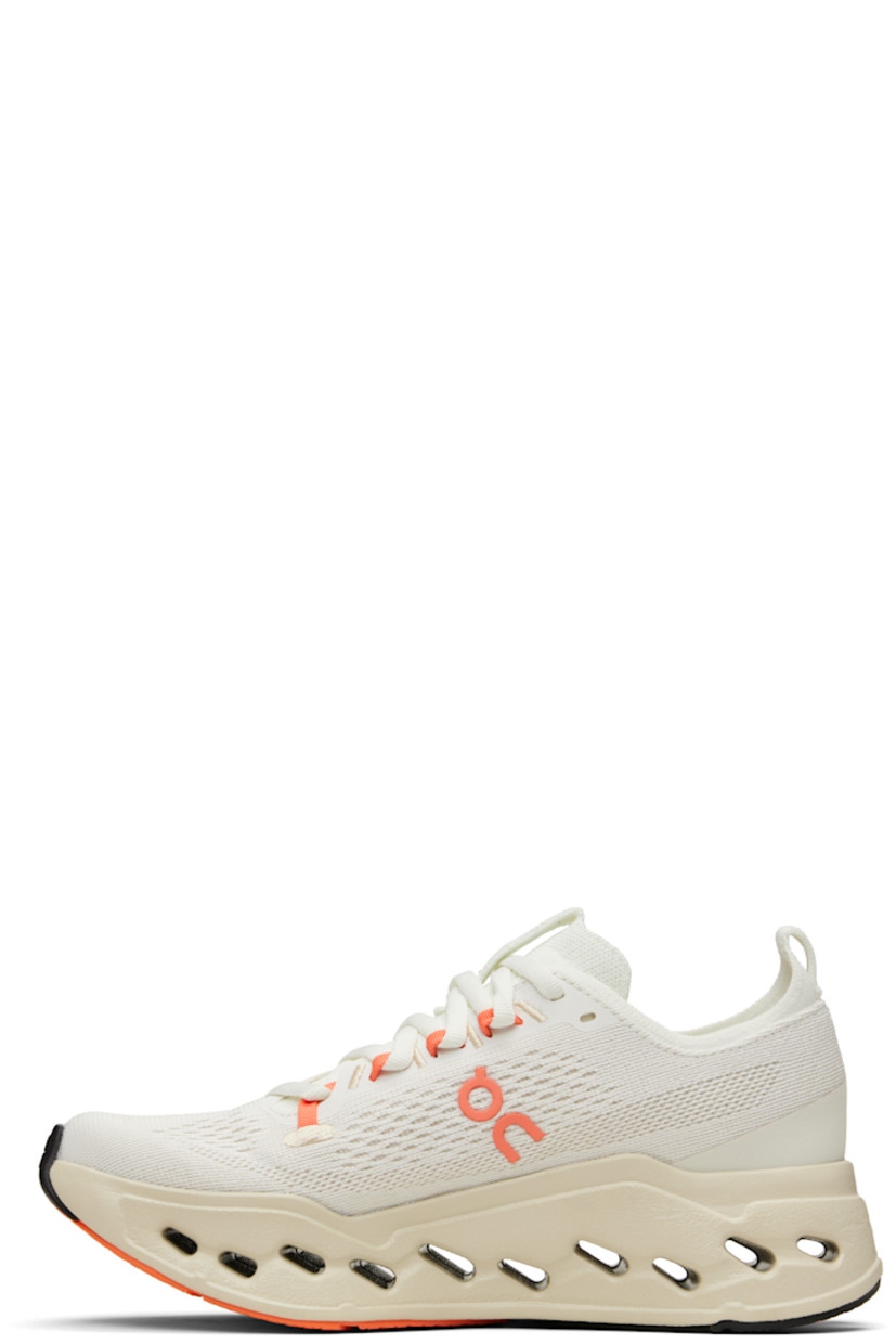 Low-top mesh sneakers.

· Logo bonded throughout
· Lace-up closure
· Pull-loop at padded tongue and heel collar
· Padded collar
· CloudTec Phase® Helion™ foam rubber midsole
· Treaded rubber sole

Supplier color: Ivory/Salmon
