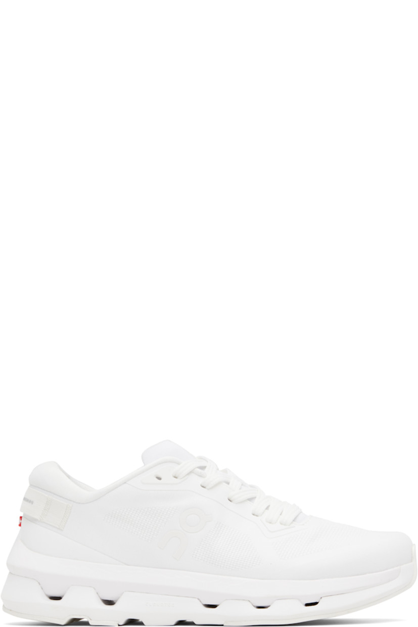 Low-top recycled mesh sneakers.

· Lace-up closure
· Logo bonded at padded tongue and sides
· Padded collar
· Pull-loop at heel counter
· Jersey lining
· Cushioned CloudTec® Helion™ superfoam rubber midsole
· Treaded Speedboard® rubber sole

Supplier color: White/White