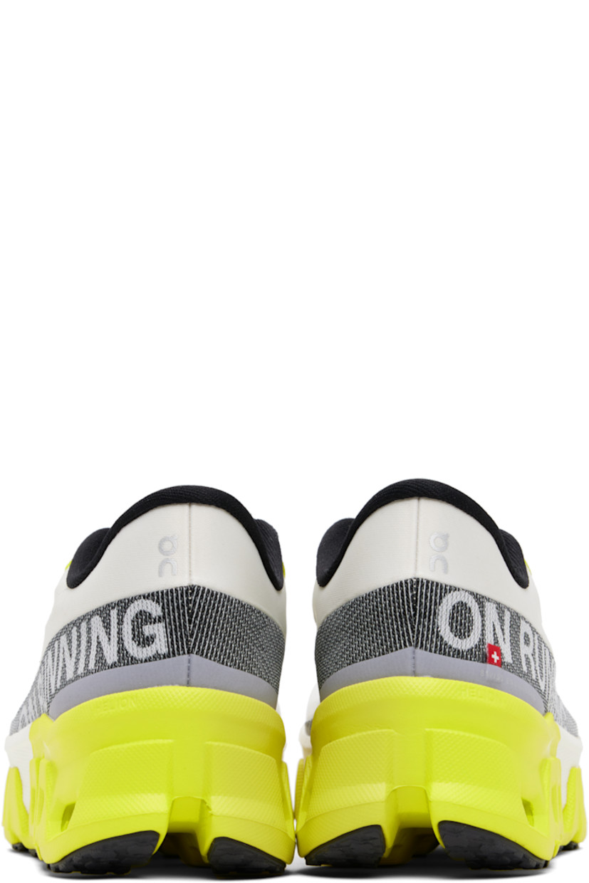 Low-top recycled mesh sneakers.

· Reflective logos bonded throughout
· Lace-up closure
· Padded collar
· Jacquard logo at outer side
· Reflective trim at heel counter
· Jersey lining
· Helion™ HF CloudTec® foam rubber midsole
· Treaded Speedboard® rubber sole

Supplier color: Dew/Lime