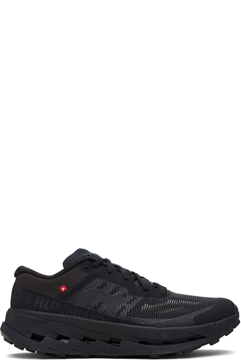 Low-top recycled mesh sneakers.

· Logo printed throughout
· Logo embossed at toe
· Lace-up closure
· Padded tongue and collar
· Cushioned CloudTec® Helion™ HF foam rubber midsole
· Treaded Missiongrip™ rubber sole

Supplier color: Black/Black